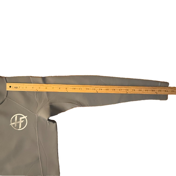 Hyperflex Neoprene Surf Wetsuit Top Size Large ~ Youth L or Women’s S/M Gray 1.5 - Picture 9 of 10